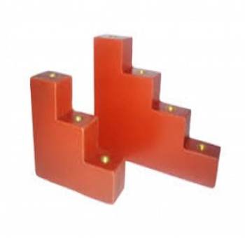 Aislador de resina bornera tipo escalera 3 pasos