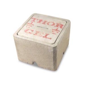 Caja de registro de concreto cuadrada