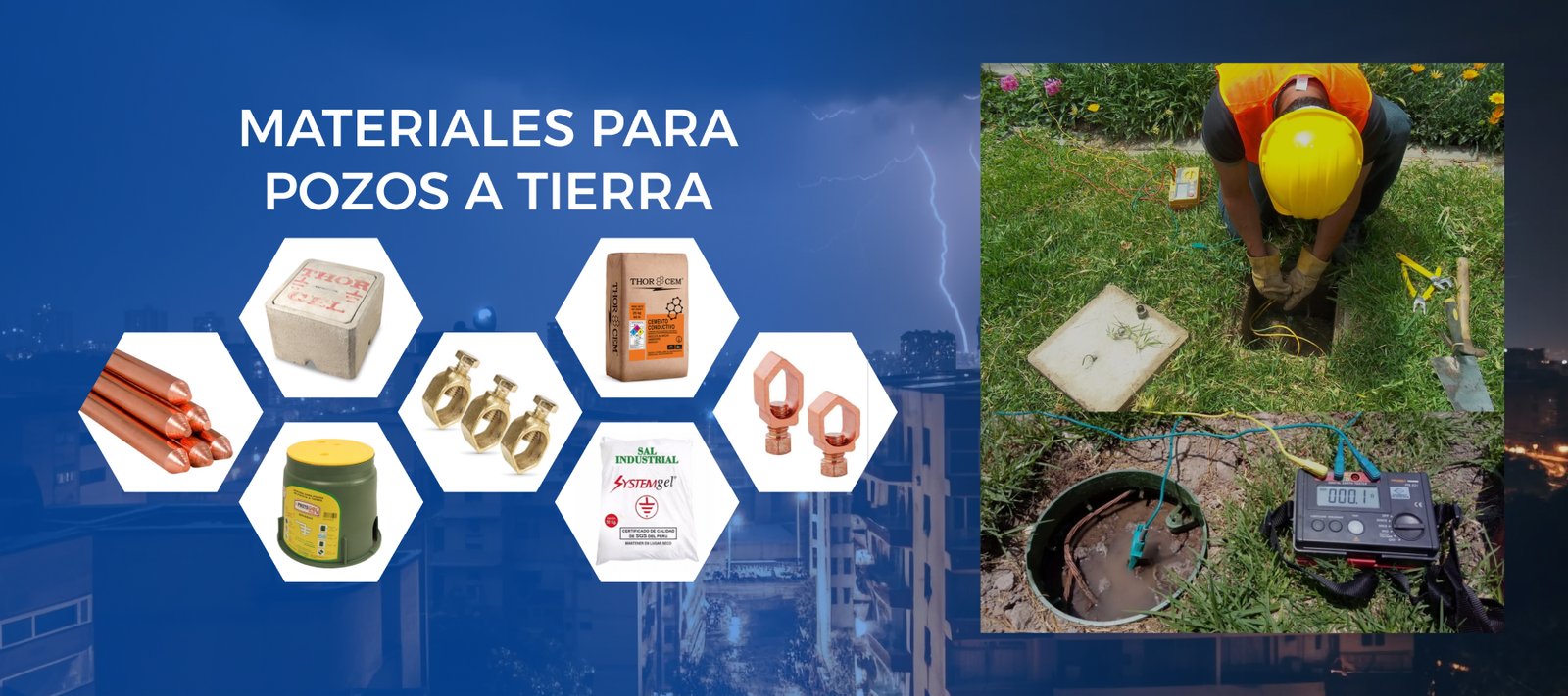 Materiales para Pozos a tierra