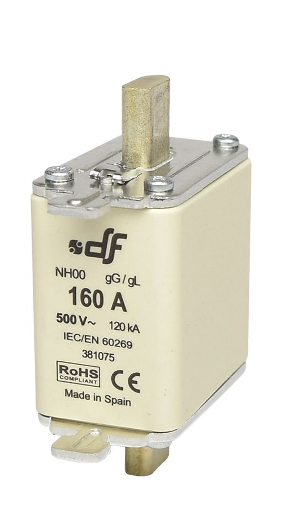Fusible tipo NH 00
