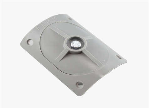 Portafusible de PVC para poste de concreto