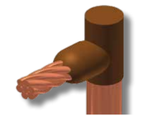 Molde de Grafito Tipo CR1 Tipo L Thermoweld