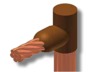 Molde de Grafito Tipo CR1 Tipo L Thermoweld